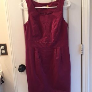 Plum colored dress